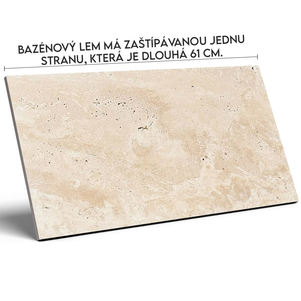 bazénové lemy